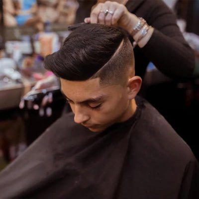 Perruque homme style dégradé moderne