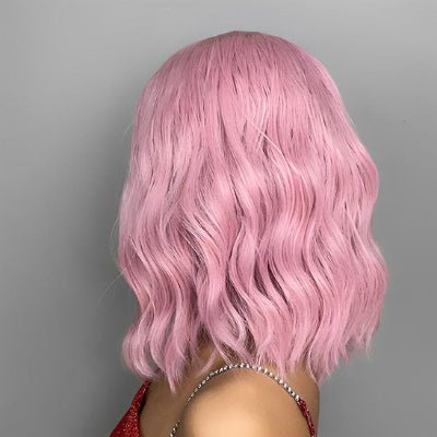 Perruque cheveux synthétiques effet naturel stylé