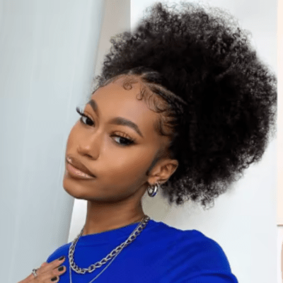 Perruque pour femme lace front 33x10 cm