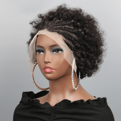 Perruque pour femme texture afro réaliste