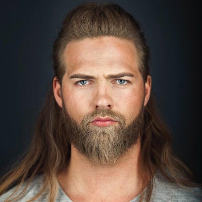 Perruque pour homme fibres résistantes chaleur