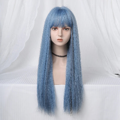 Perruque - SyntheticHairWig™ - Bleu - Nova Coiffure