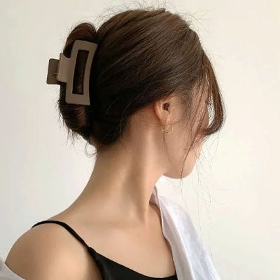Pince a cheveux design géométrique