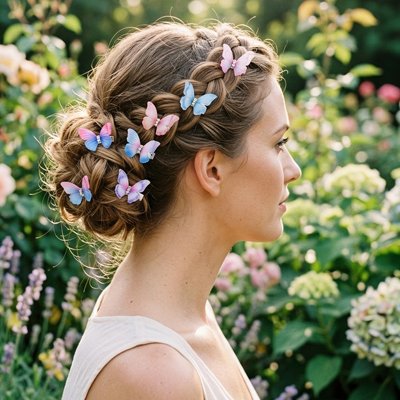 Pince cheveux pour mariage