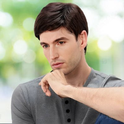Prothese capillaire homme coupe moderne