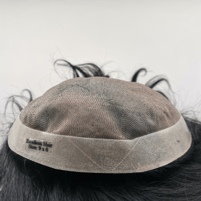 Prothèse capillaire homme cheveux européens