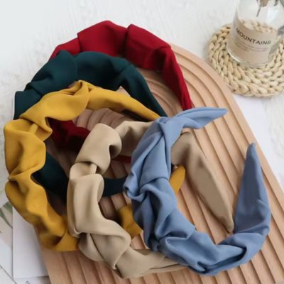 serre tête large tissu souple coutures invisibles durabilité premium