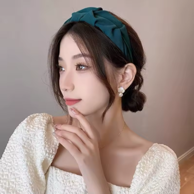 serre tête nœud femme élégant sans dents