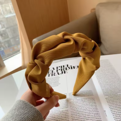 serre tête tissu doux maintien toute journée
